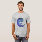 gehen mit dem Fluss T-Shirt (Vorne ganz)