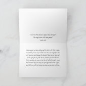 Gehen mit Gott-Kerzen Karte (Innenseite)