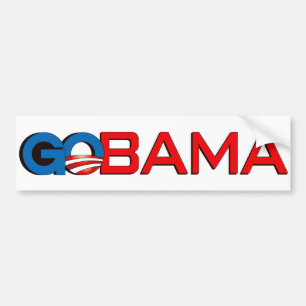 gehen Obama-Autoaufkleber Autoaufkleber