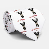 Gehen PandaLacrosse Krawatte (Gerollt)