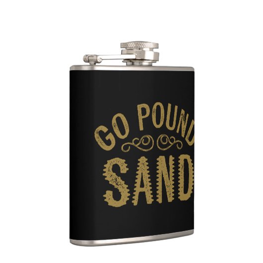 Gehen Pfund-Sand Flachmann (Rechts)