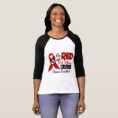 Gehen Rot für rote Band-Woche T-Shirt (Vorne ganz)