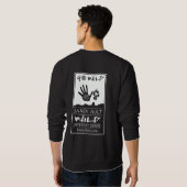 GEHEN schwarzes Sweatshirt wildes (Schwarz voll)
