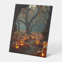 Gehen Sie auf dem Kürbisweg