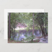 Gehen Sie auf einem Suwannee River White Springs F Postkarte (Vorne/Hinten)