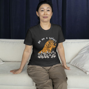 Gehen Sie auf einen Safari-T - Shirt