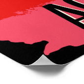 Gehen Sie auf und versuchen Sie es noch einmal mot Poster (Ecke)