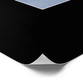 "GEHEN SIE DAFÜR!" Motivierend Bald Eagle Art Post Poster (Ecke)