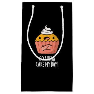 Gehen Sie den Kuchen meines Tages Funny Food Pub D Kleine Geschenktüte