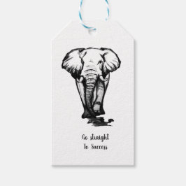 Gehen Sie direkt zum Erfolg Geschenkanhänger