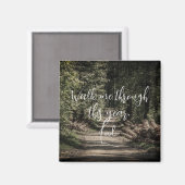 Gehen Sie durch dieses Jahr, Herr Christlich Magnet (Vorderseite/Rückseite)