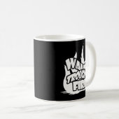 Gehen Sie durch Feuer Kaffeetasse (VorderseiteRechts)