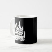 Gehen Sie durch Feuer Kaffeetasse (Vorderseite Links)