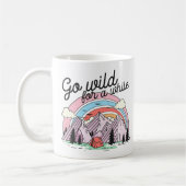 Gehen Sie eine Weile frei! Kaffeetasse (Links)