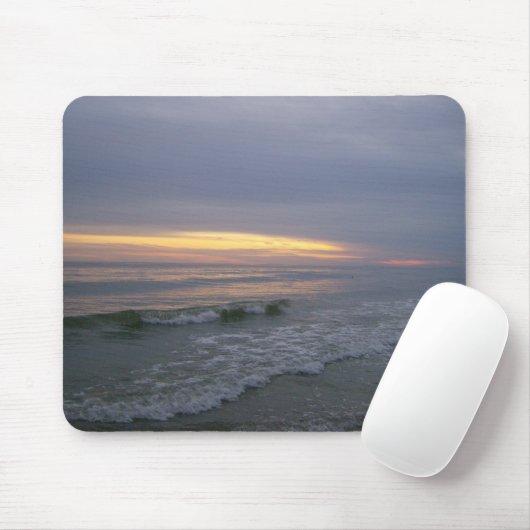 Gehen Sie entlang der Insel Oak, NC Mousepad (Mit Mouse)