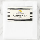 GEHEN SIE ES! Gastgeschenk-Aufkleber Rechteckiger Aufkleber (Tasche)