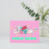 Gehen Sie gehen Gero-Postkarte Postkarte (Stehend Vorderseite)