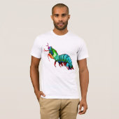 Gehen Sie gehen Mantis-Garnele! T-Shirt (Vorne ganz)