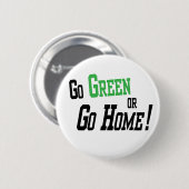 Gehen Sie grün oder gehen Sie Zuhause Button (Vorne & Hinten)