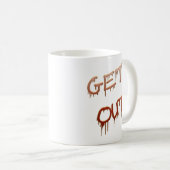 Gehen Sie hinaus Kaffeetasse (VorderseiteRechts)