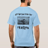 Gehen Sie hinaus und Bowfish T - Shirt (Rückseite)