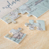 Gehen Sie hinaus und erforschen Sie Zitat und Puzzle (Seite)