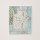 Gehen Sie hinaus und erforschen Sie Zitat und Puzzle (Vertikal)