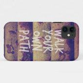 Gehen Sie Ihren eigenen Weg Case-Mate iPhone Hülle (Rückseite (Horizontal))