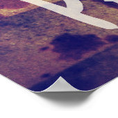 Gehen Sie Ihren eigenen Weg Poster (Ecke)