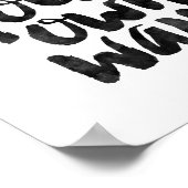 Gehen Sie Ihren eigenen Weg Poster (Ecke)