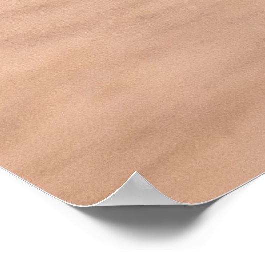 Gehen Sie Ihren eigenen Weg schaffen Sie ein einzi Poster (Ecke)