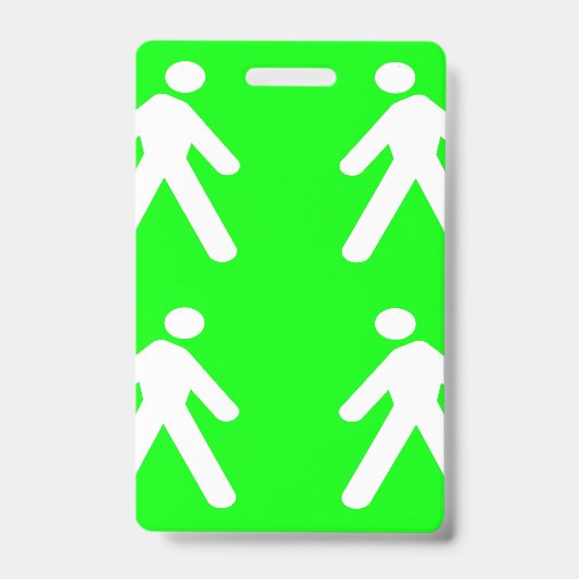 Gehen Sie im Grünen Ausweis (Front)