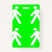 Gehen Sie im Grünen Ausweis (Rückseite)