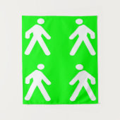 Gehen Sie im Grünen Wandteppich (Vorderseite)