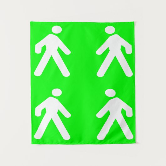 Gehen Sie im Grünen Wandteppich (Vorderseite)