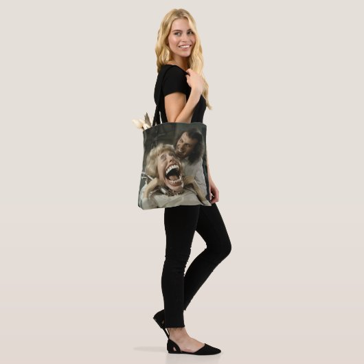 Gehen Sie in die DENTIST Tote Tasche. Tasche (Am Model)