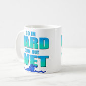 Gehen Sie in stark Kaffeetasse (Vorderseite Links)