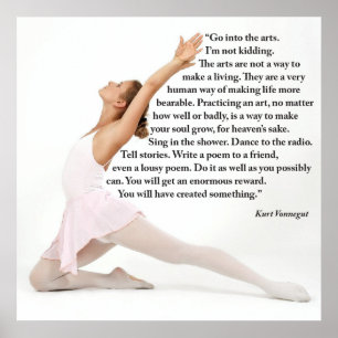 Gehen Sie ins Kunstgewerbe, 24" x 24" Poster