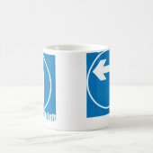 gehen Sie links Kaffeetasse (Mittel)