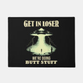 Gehen Sie locker - wir machen Hintern. Fußmatte (Vorderseite)