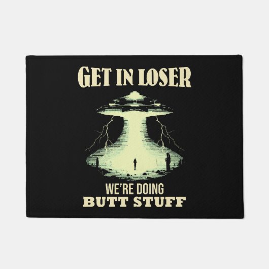 Gehen Sie locker - wir machen Hintern. Fußmatte (Vorderseite)