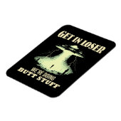 Gehen Sie locker - wir machen Hintern. Magnet (Linke Seite)