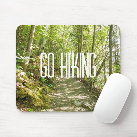 Gehen Sie, Mausunterlage zu wandern Mousepad (Mit Mouse)