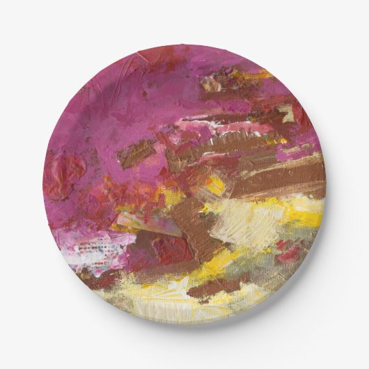 Gehen Sie mir durch Pappteller (Vorderseite)