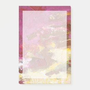 Gehen Sie mir durch Post-it Klebezettel