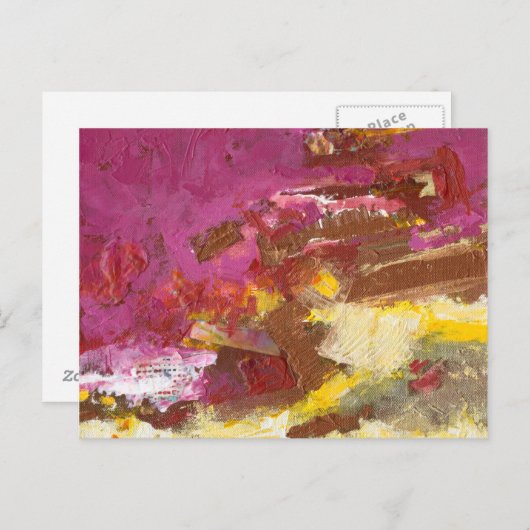 Gehen Sie mir durch Postkarte (Vorne/Hinten)