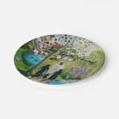 Gehen Sie mit Christ 7" Papier Teller (Schrägansicht)