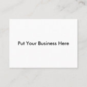 Gehen Sie mit Christi-Visitenkarten. Visitenkarte (Rückseite)