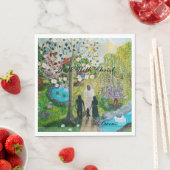 Gehen Sie mit Christus Napkins Serviette (Beispiel)