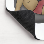 Gehen Sie mit dem Fluss in Mexiko Mousepad (Ecke)